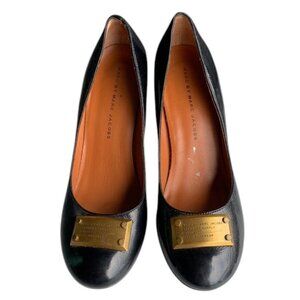 Marc by Marc Jacobs Leather Pumps Women’s‎ Black Vintage Classic Heels Size US 7